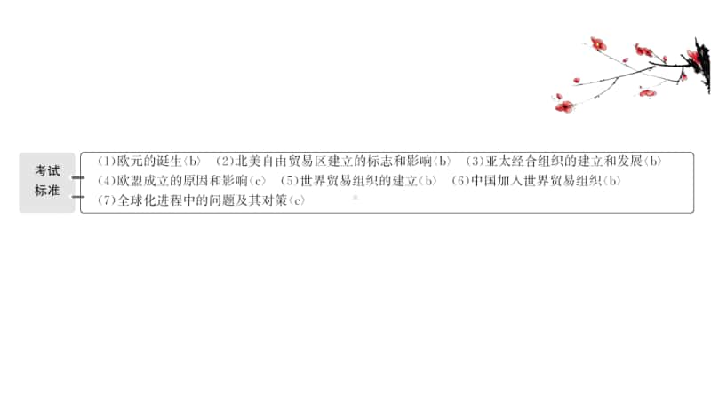 2022年浙江省新高考历史一轮复习课件：12.31 当今世界经济区域集团化的发展及经济全球化的世界.ppt_第2页