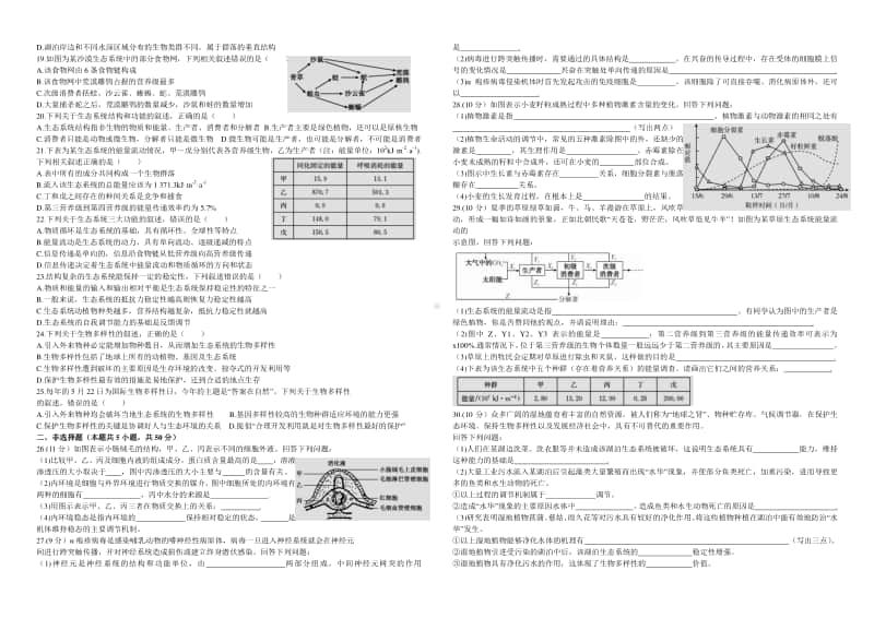 高中生物必修3专训.doc_第2页