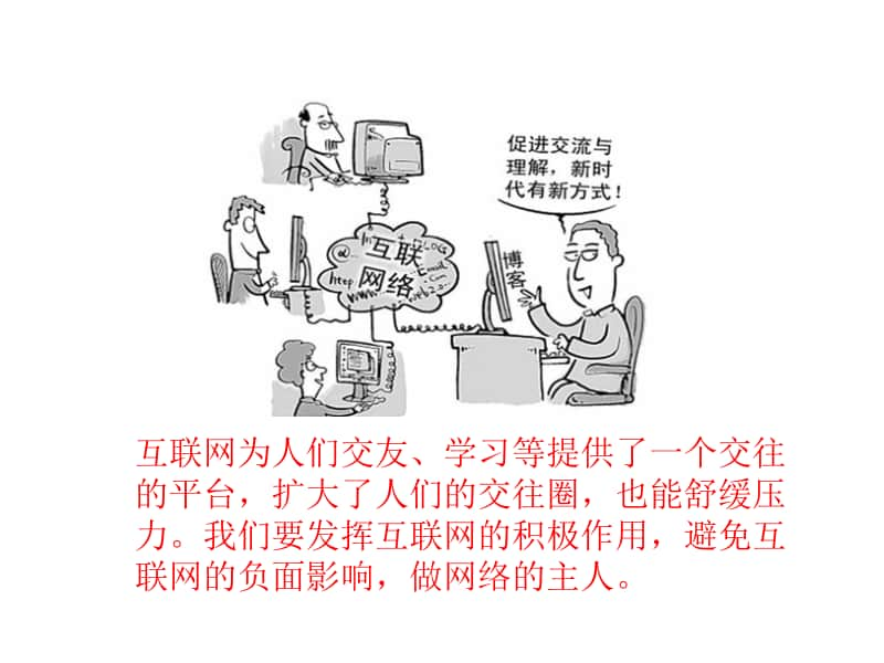 道德与法治部编版七年级上册同步课件5.2网络交友新时空.ppt_第2页