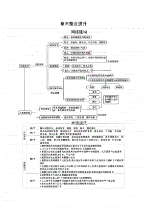 生物人教必修2第5章第5章 章末整合提升.docx