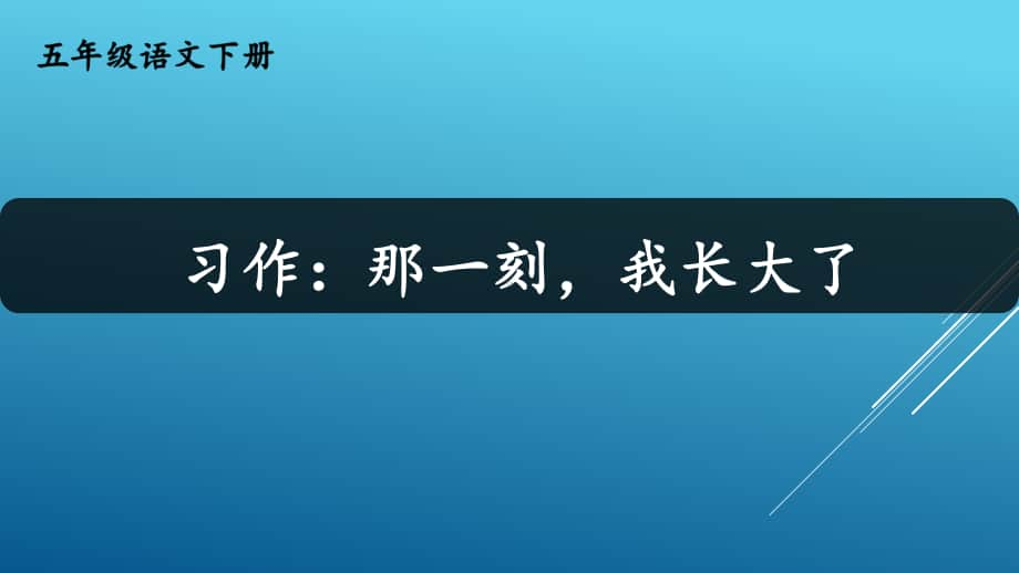 部编版五年级下册语文-全册习作指导.pptx_第1页