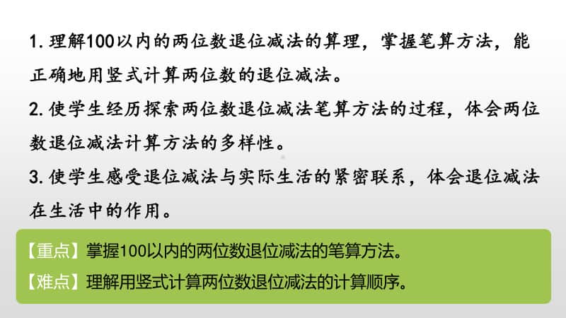 苏教版一年级下册数学第6单元100 以内的加法和减法（二）第1课时1 ppt课件.pptx_第2页