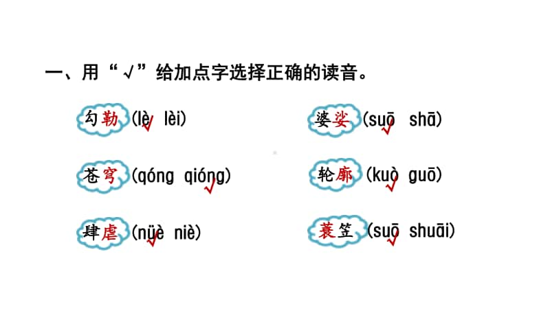 小学语文部编版六年级上册期末《字词》专项复习课件.ppt_第2页