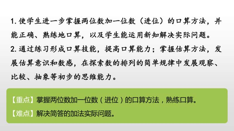 苏教版一年级下册数学第6单元100 以内的加法和减法（二）第3课时 ppt课件.pptx_第2页