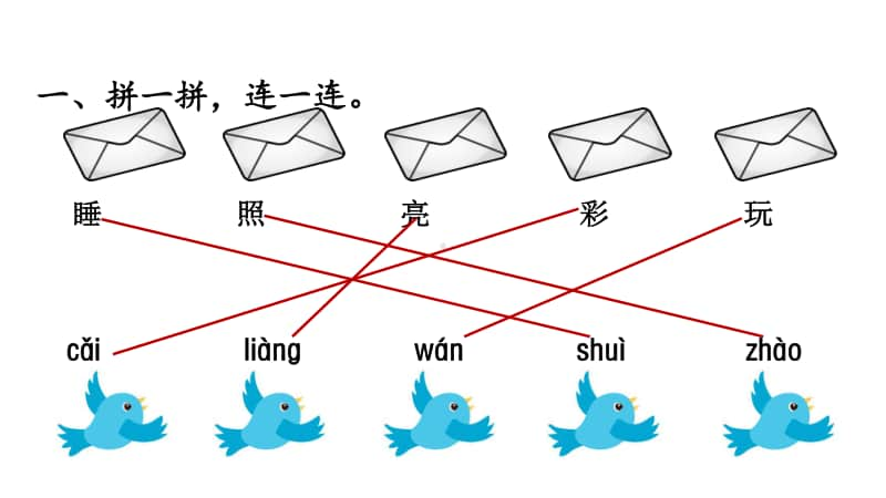 小学语文部编版一年级上册期末《字词》专项复习课件.ppt_第2页