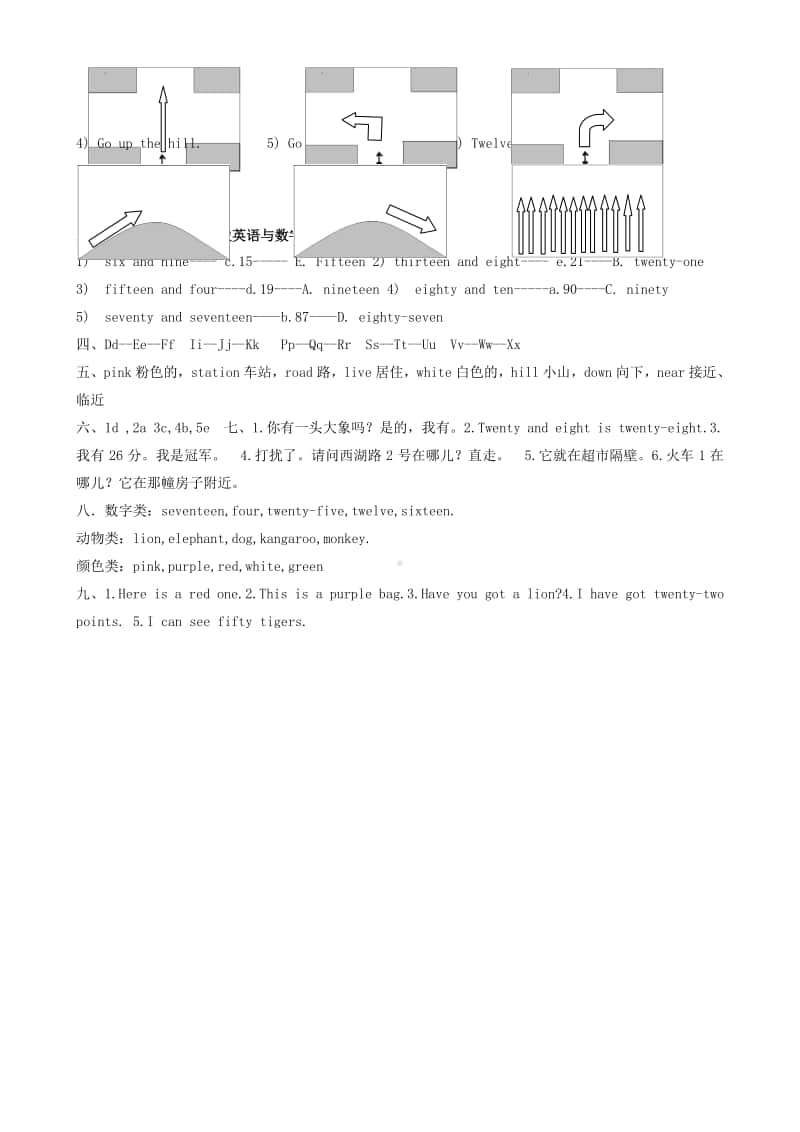 外研版（三起）四年级上册英语Module1Unit2It'satthestation同步练习.doc_第3页