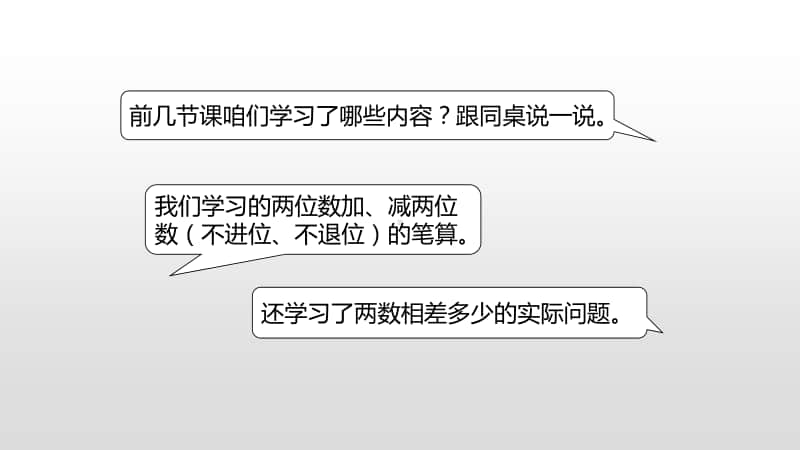 苏教版一年级下册数学第4单元100 以内的加法和减法（一）第1第3课时 ppt课件.pptx_第3页