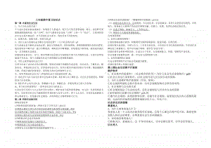 统编版 八年级道德与法治上册 期中知识点总结.doc