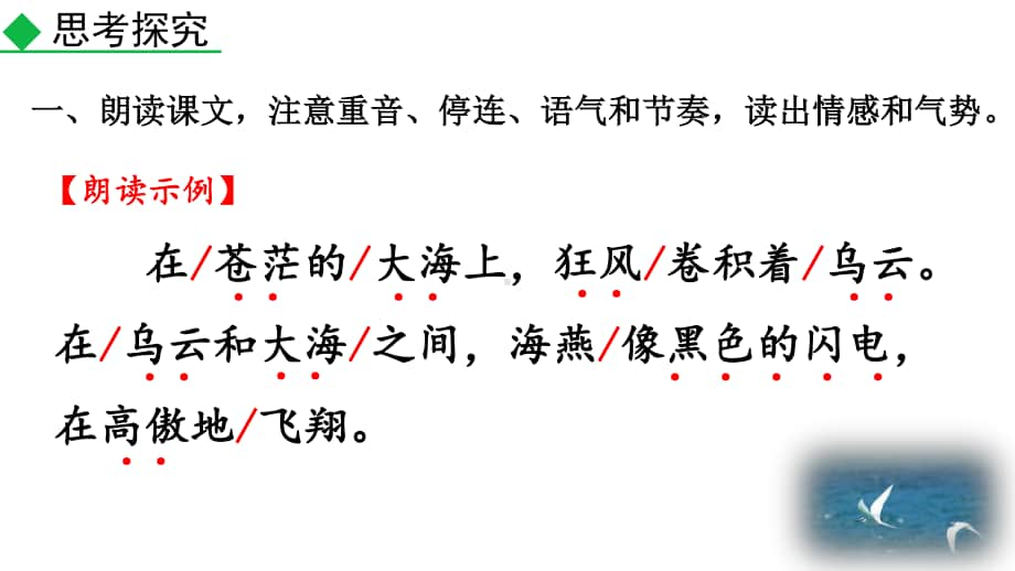 9年级下册语文部编版探索积累课件4 海燕.pptx_第2页