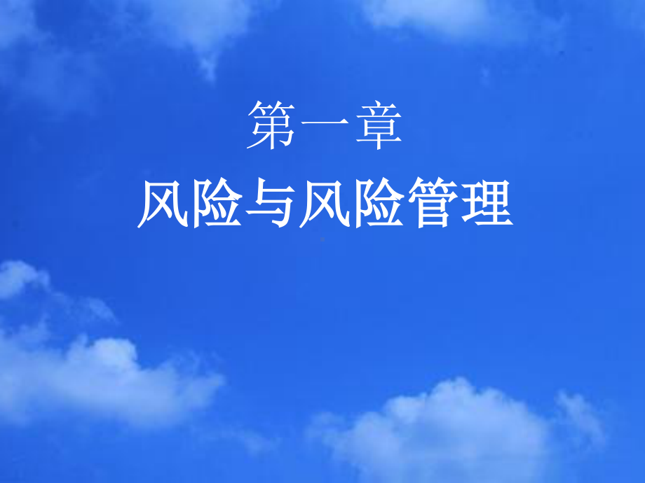 风险管理期中复习完整教学课件.ppt_第3页