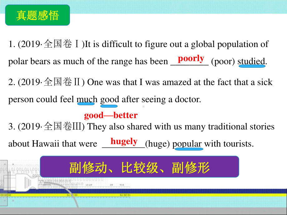 高三英语高考二轮复习之形容词和副词的用法 课件）（24张ppt）.pptx_第2页