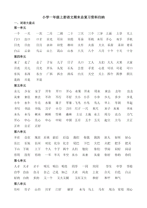 部编版一年级上册语文期中试卷-最新版 (5).docx