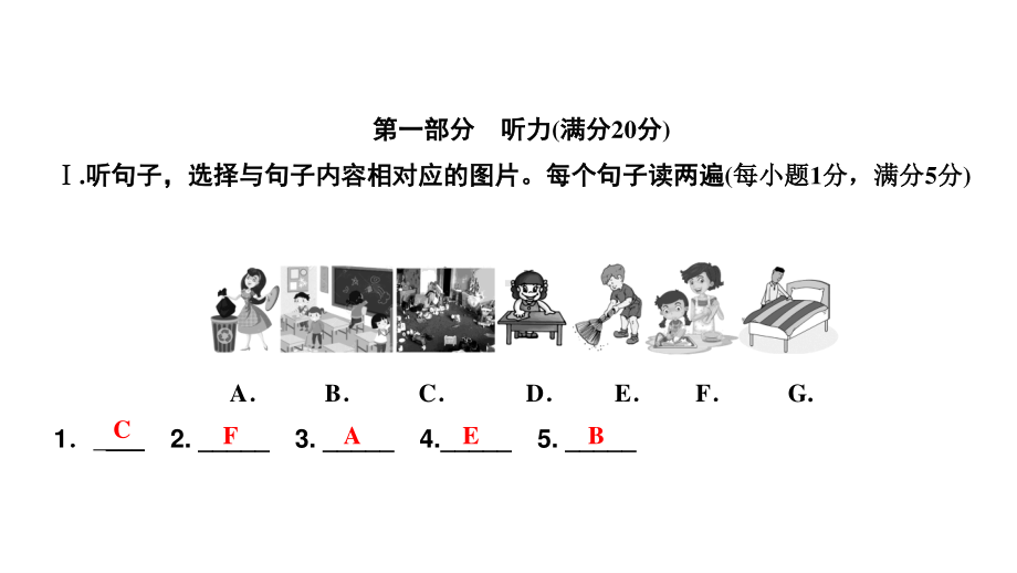 人教版八年级下册英语第三单元检测卷ppt课件.ppt_第3页