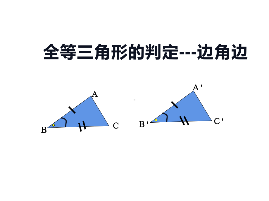 华东师大版数学八年级上册课件12.2.3边角边.ppt_第3页