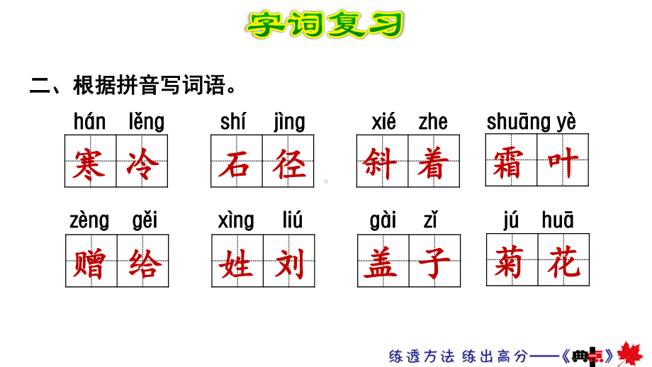 部编版三年级上册语文第2单元复习课件.ppt_第3页