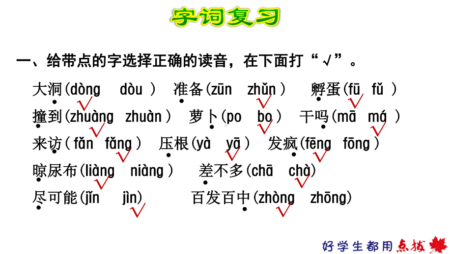 部编版三年级上册语文第4单元复习课件.ppt_第2页