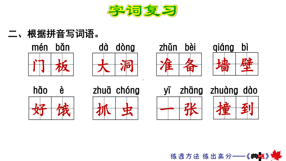 部编版三年级上册语文第4单元复习课件.ppt_第3页