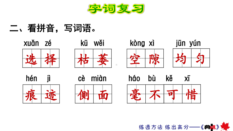 部编版四年级上册语文第3单元复习课件.ppt_第3页