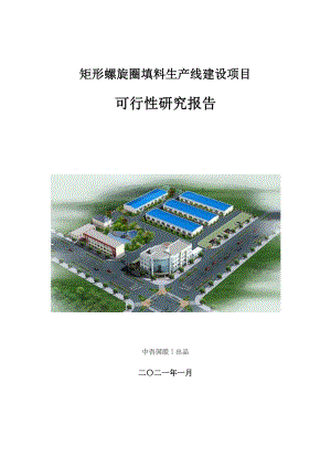 矩形螺旋圈填料生产建设项目可行性研究报告.doc