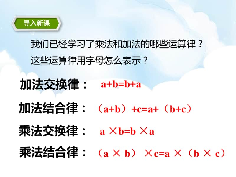 （精）苏教版四年级下册数学乘法分配律及乘法分配律的简便运算PPT课件（含教案+练习）.pptx_第2页