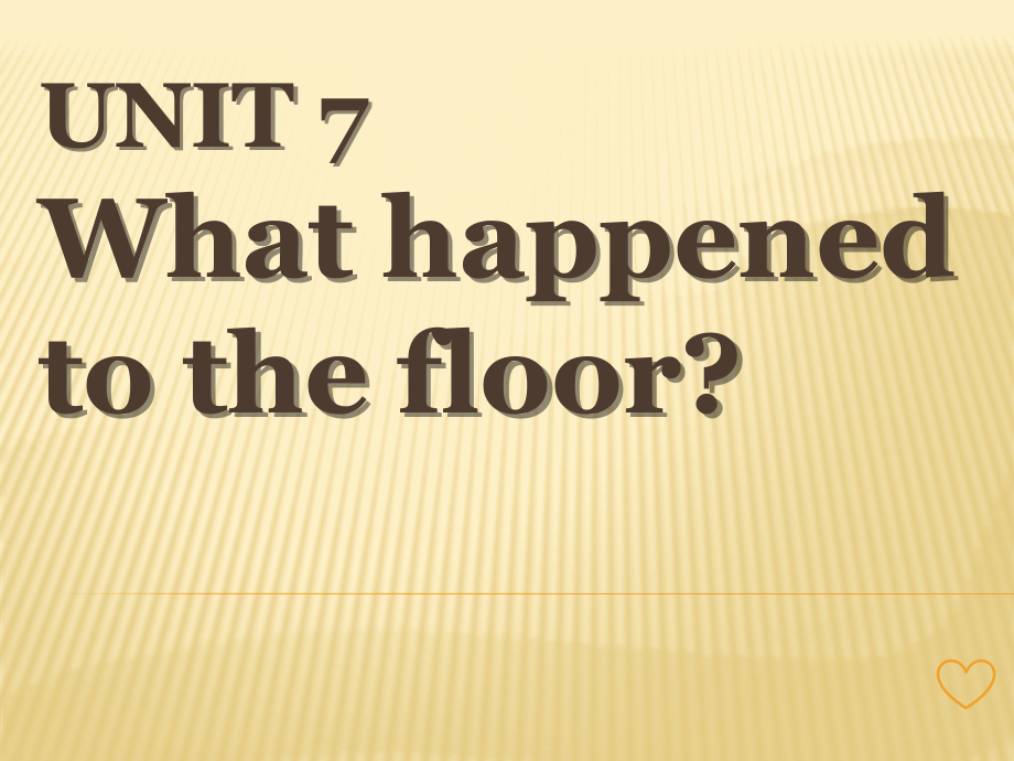 北京版（四下）UNIT SEVEN WHAT HAPPENED TO THE FLOOR -Lesson 23-ppt课件-(含教案)--(编号：80784).zip