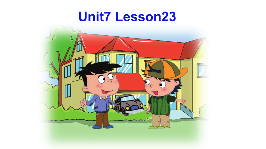 北京版（四下）UNIT SEVEN WHAT HAPPENED TO THE FLOOR -Lesson 23-ppt课件-(含教案)--(编号：6140e).zip