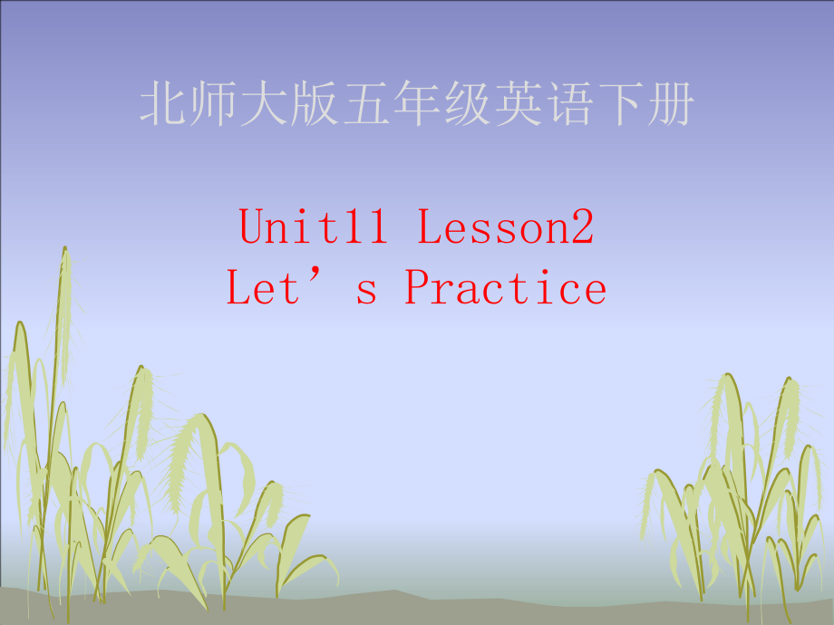 北师大版（三起）五下Unit 11 Weather-Lesson 2 Let's Practice.-ppt课件-(含教案)-公开课(编号：e0502).zip