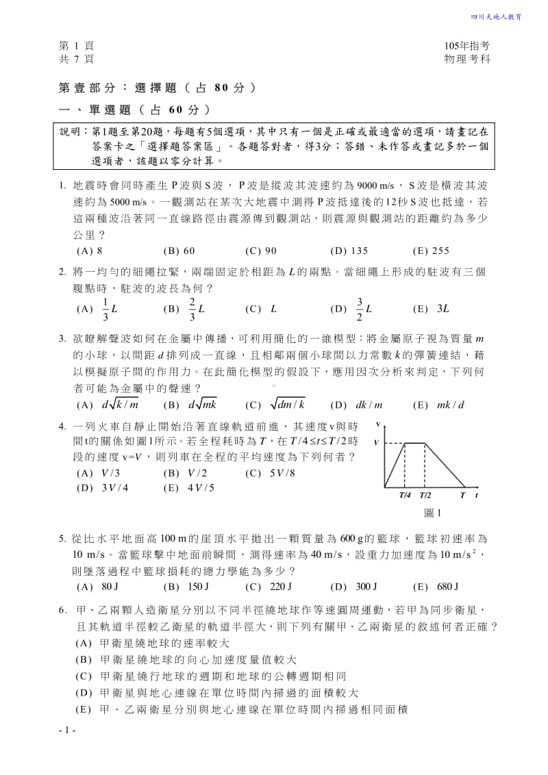 2016年台湾省物理高考卷.pdf_第2页