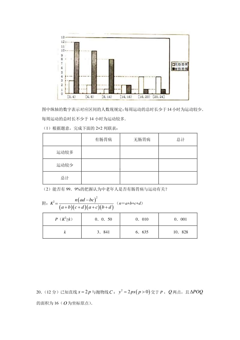 2020届高三数学（文）“大题精练”11.docx_第2页