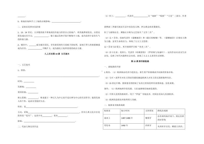 人教部编版九年级历史上册梳理知识13-16课.docx_第2页