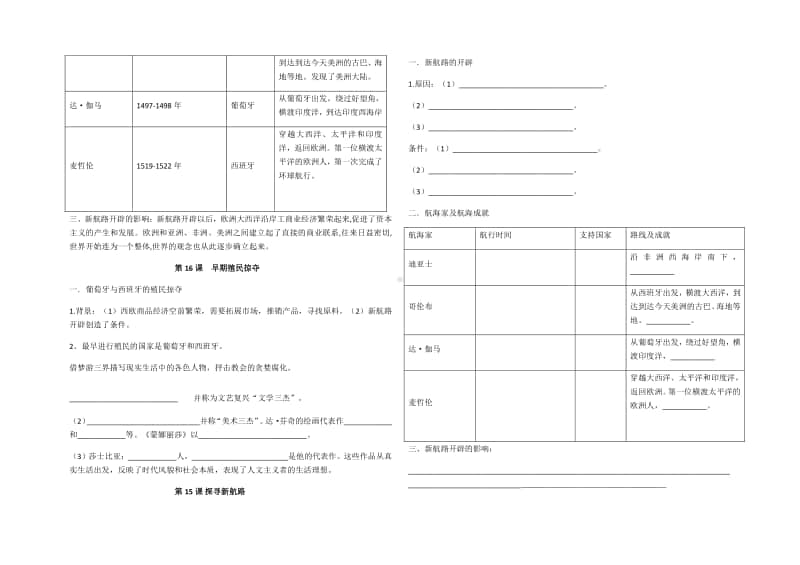 人教部编版九年级历史上册梳理知识13-16课.docx_第3页