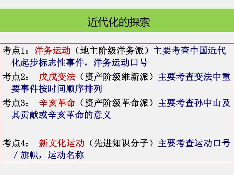 2020年历史（人教部编版）八年级（上）期末复习：近代化的探索（23张）.pptx_第3页