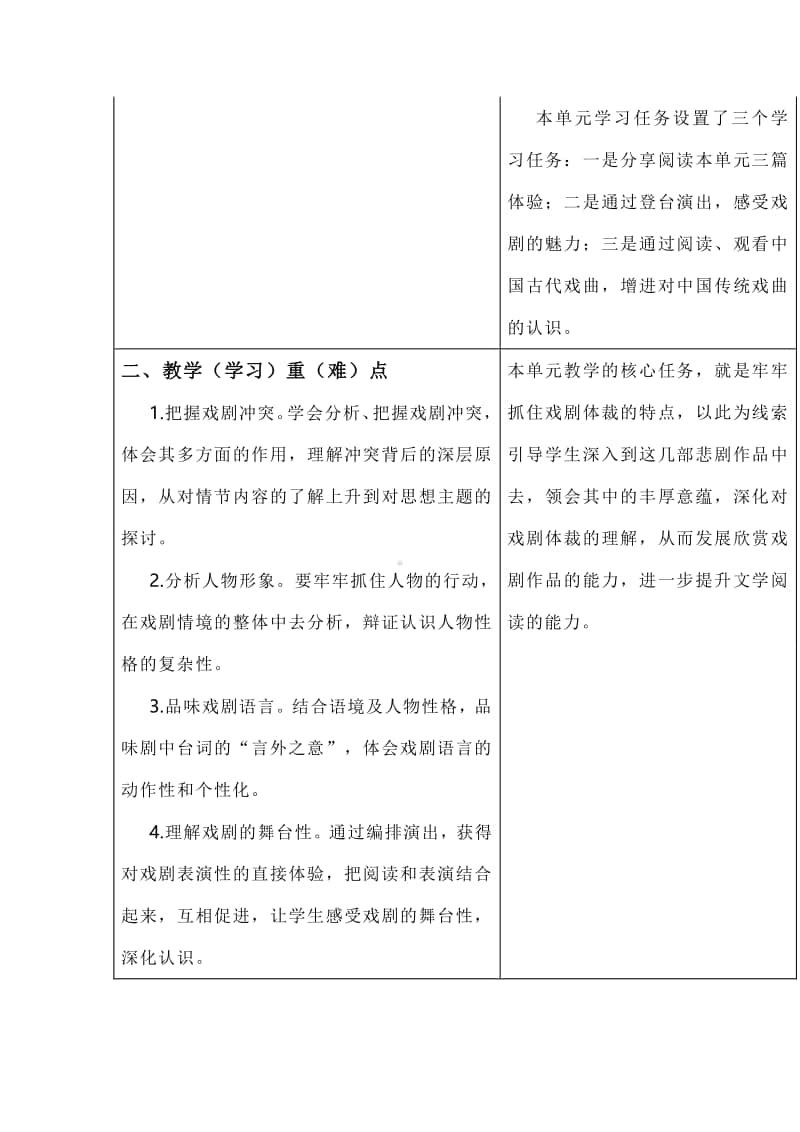 统编版高中语文下册第二单元教学设计.docx_第2页