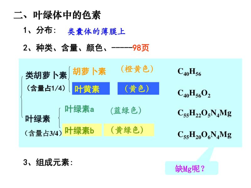 光合作用1 课件（14张ppt）2021届高三高考生物一轮复习.ppt_第3页