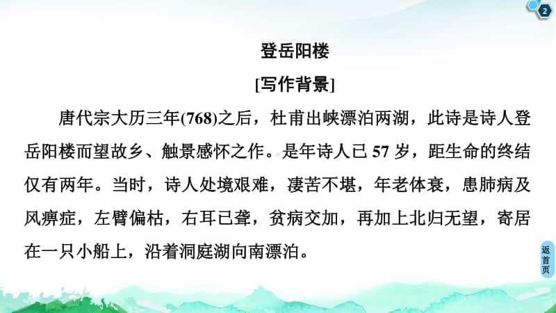 -第8单元 古诗词诵读 课件—2020-2021学年高中语文统编版必修下册.ppt_第2页