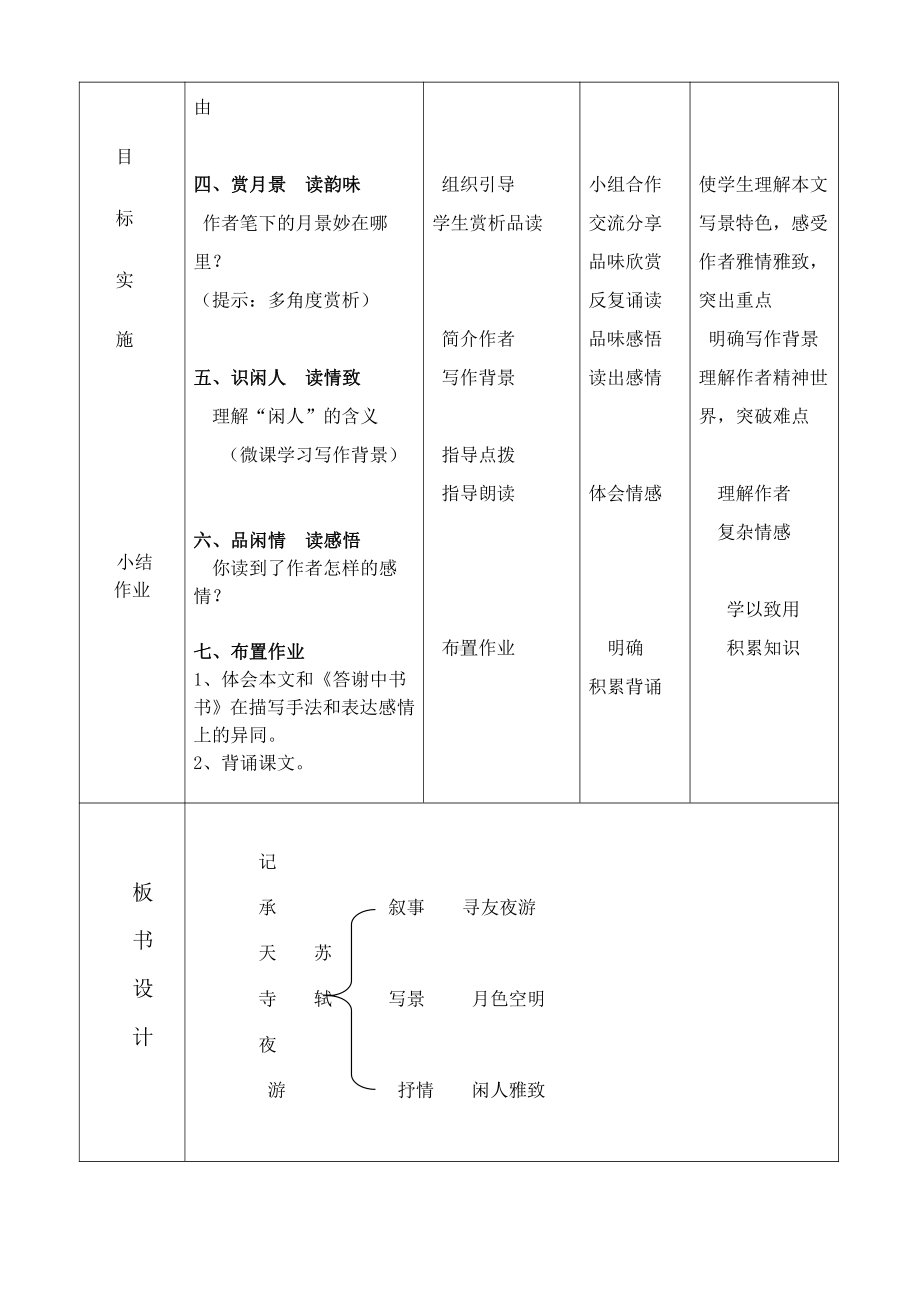 第三单元-阅读-10 短文二篇-记承天寺夜游-教案、教学设计-市级公开课-部编版八年级上册语文(配套课件编号：20575).doc_第2页