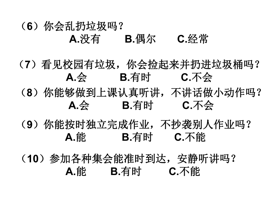 争做文明学生创建文明校园 ppt课件 高中主题班会.pptx_第3页