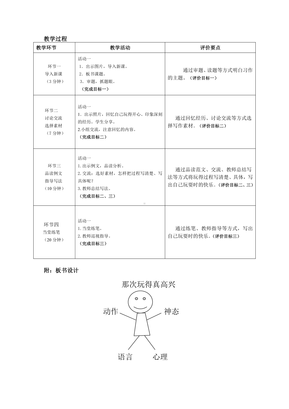 第八单元-习作：那次玩得真高兴-教案、教学设计-省级公开课-部编版三年级上册语文(配套课件编号：00249).doc_第2页