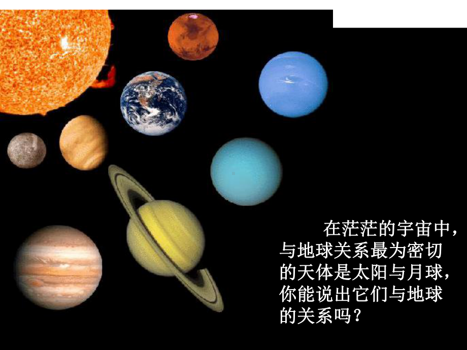 1.2 太阳对地球的影响 ppt课件-（2019新教材）人教版必修一高中地理.ppt_第1页