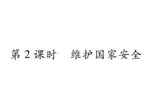 部编版八年级道德与法治上册第九课《树立总体国家安全观维护国家安全》课件 (8).ppt