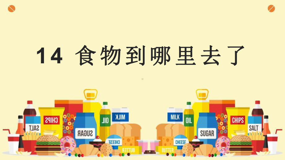 2021新青岛版（五四制）四年级上册科学14《食物到哪里去了》教学ppt课件.pptx_第1页