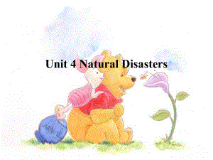 Unit 4 Natural Disasters Section A Reading and Thinking ppt课件 -（2019版）新人教版必修第一册高中英语（新教材）.pptx