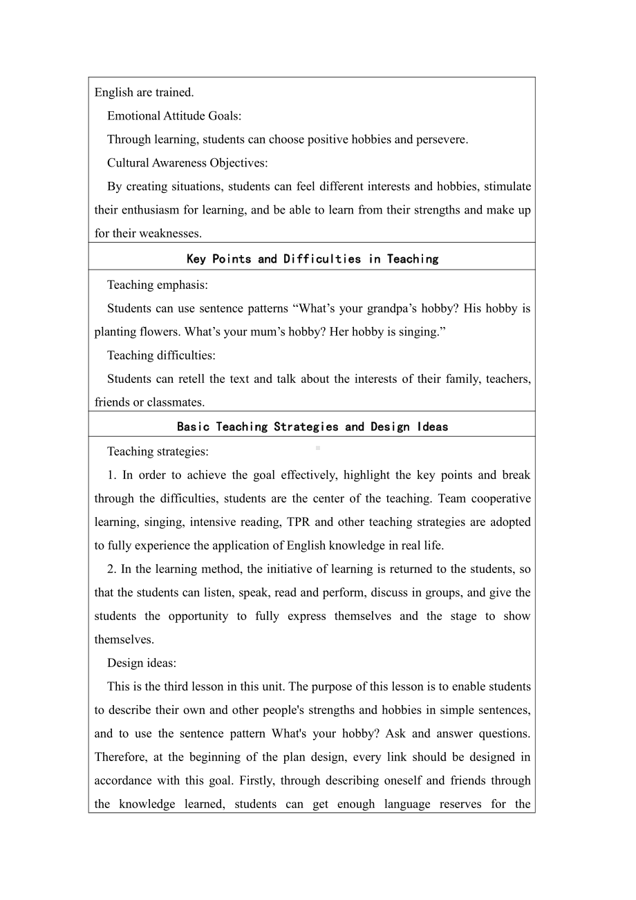 六年级上册英语Unit 2 What's your hobby -Lesson 9-教案、教学设计-市级公开课-人教（精通）版(配套课件编号：00072).docx_第3页