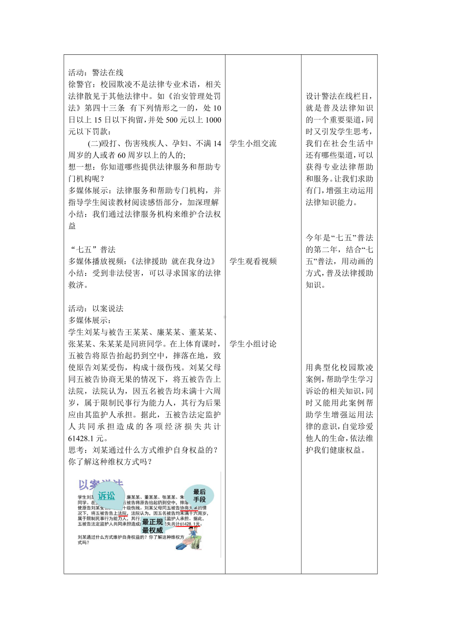 第二单元 遵守社会规则-第五课 做守法的公民-善用法律-教案、教学设计-部级公开课-部编版八年级上册道德与法治(配套课件编号：e0bf0).docx_第2页