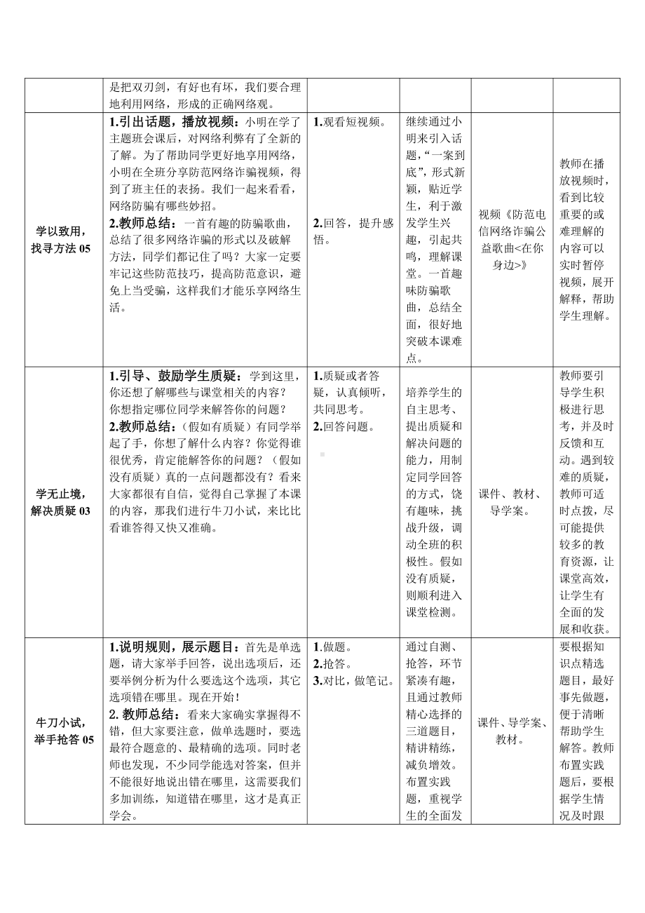 第一单元 走进社会生活-第二课 网络生活新空间-网络改变世界-教案、教学设计-省级公开课-部编版八年级上册道德与法治(配套课件编号：c2eb0).doc_第3页