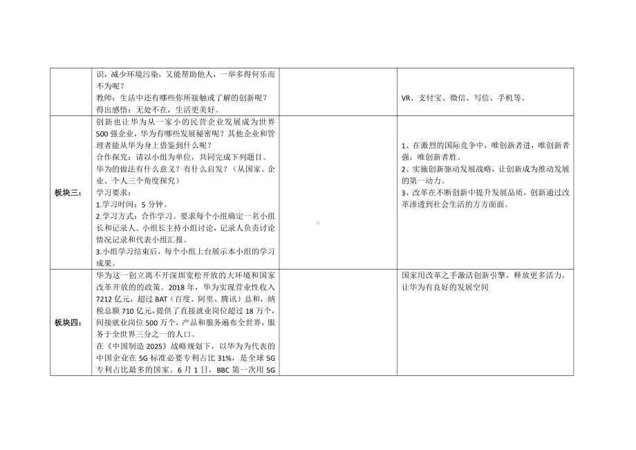 第一单元 富强与创新-第二课 创新驱动发展-创新改变生活-教案、教学设计-市级公开课-部编版九年级上册道德与法治(配套课件编号：50289).docx_第3页