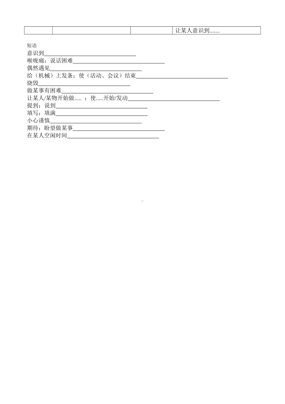 (2019版)外研版高中英语必修第一册Unit2单词&拓展词汇&短语 默写（含答案）.docx_第3页