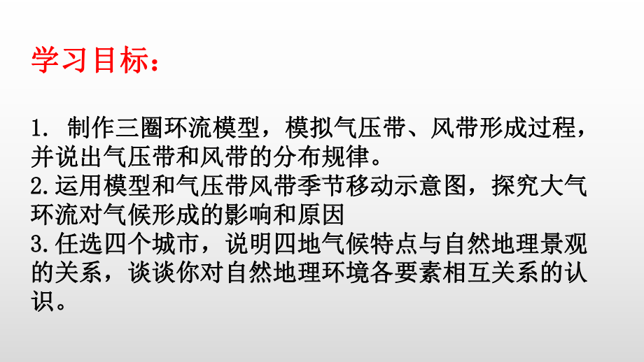 （2019版）人教版高中地理选择性必修第一册3.2 气压带和风带 ppt课件.pptx_第2页