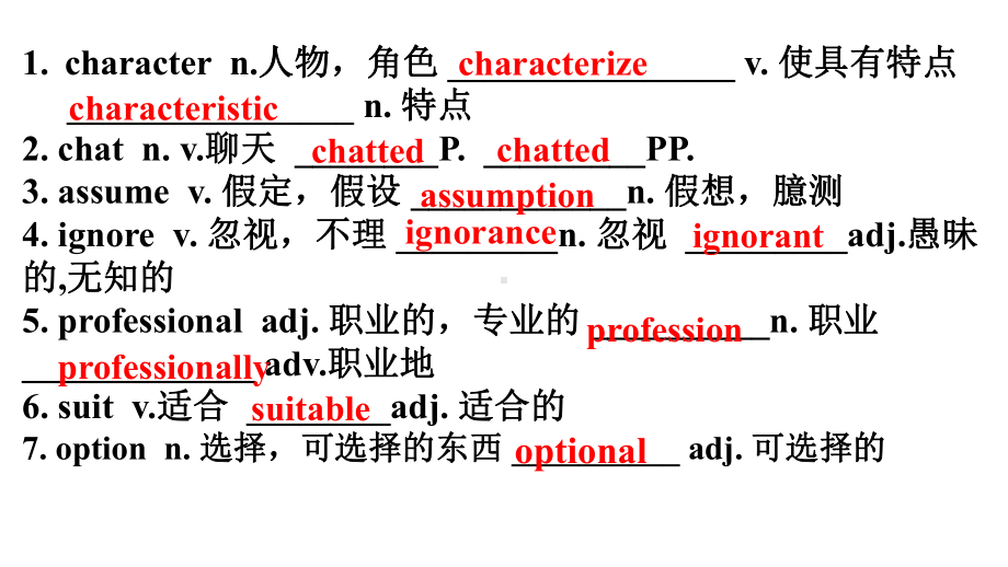 (2019版)外研版高中英语必修第一册Unit3 Family matters -Language pointsppt课件.pptx_第2页