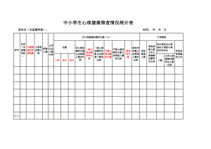 中小学生心理健康筛查情况统计表.xls